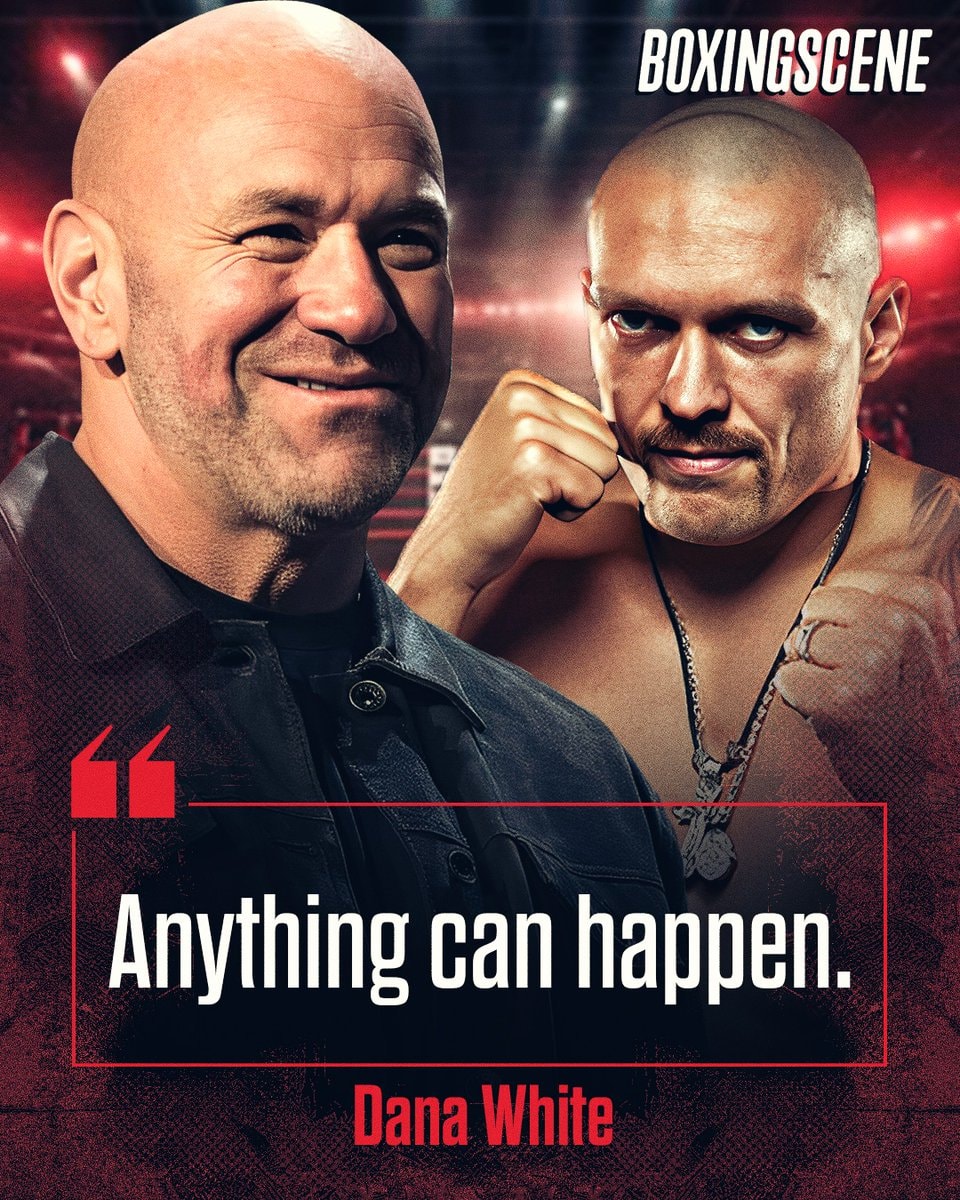 Dana White Oleksandr Usyk