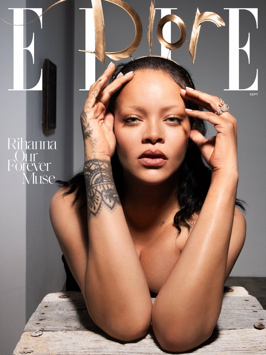 Rihanna Elle Magazine cover