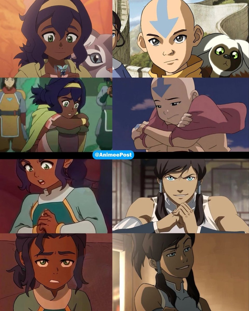 Avatar characters matching energy