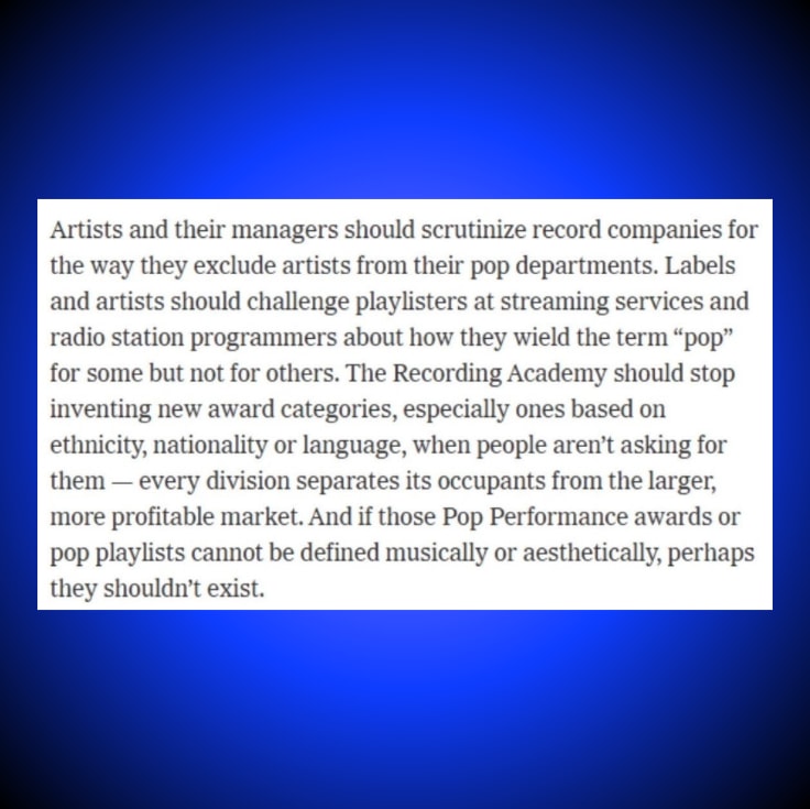 New York Times pop gatekeeping (photo 2 of 2)
