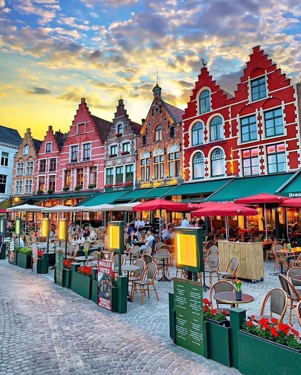 Bergen Norway street scene
