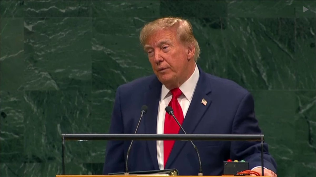 Donald Trump UN speech on sovereignty