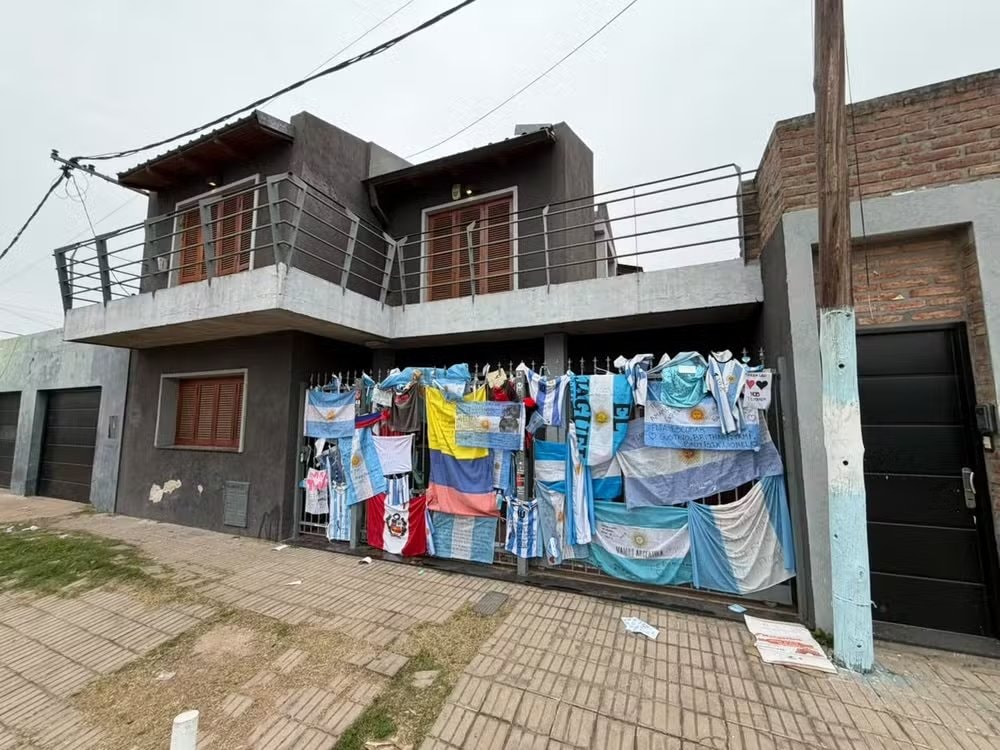 Messi's first house in Argentina (photo 1 of 2)