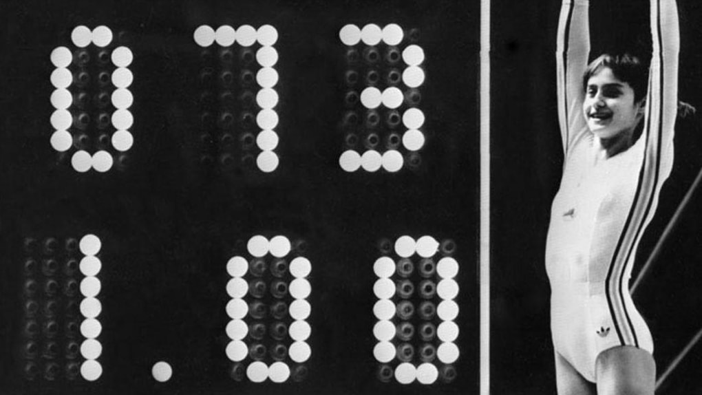 Nadia Comăneci 1976 perfect 10