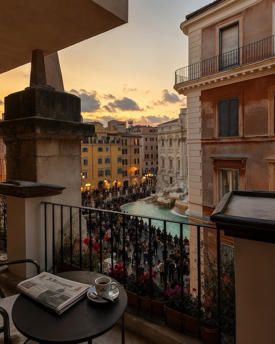 Colosseum view from restaurant Rome (photo 2 of 2)