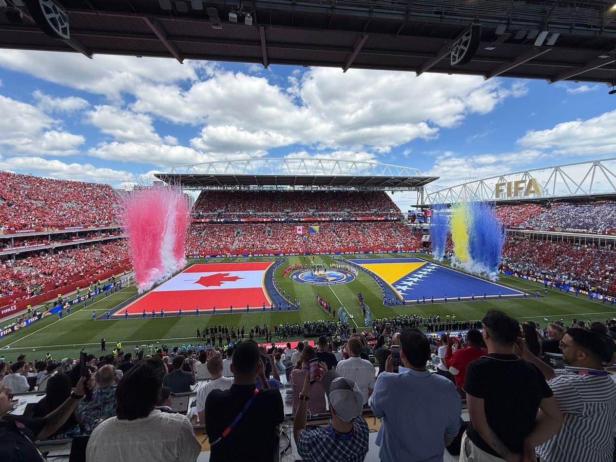 FIFA World Cup opening at Toronto Stadium