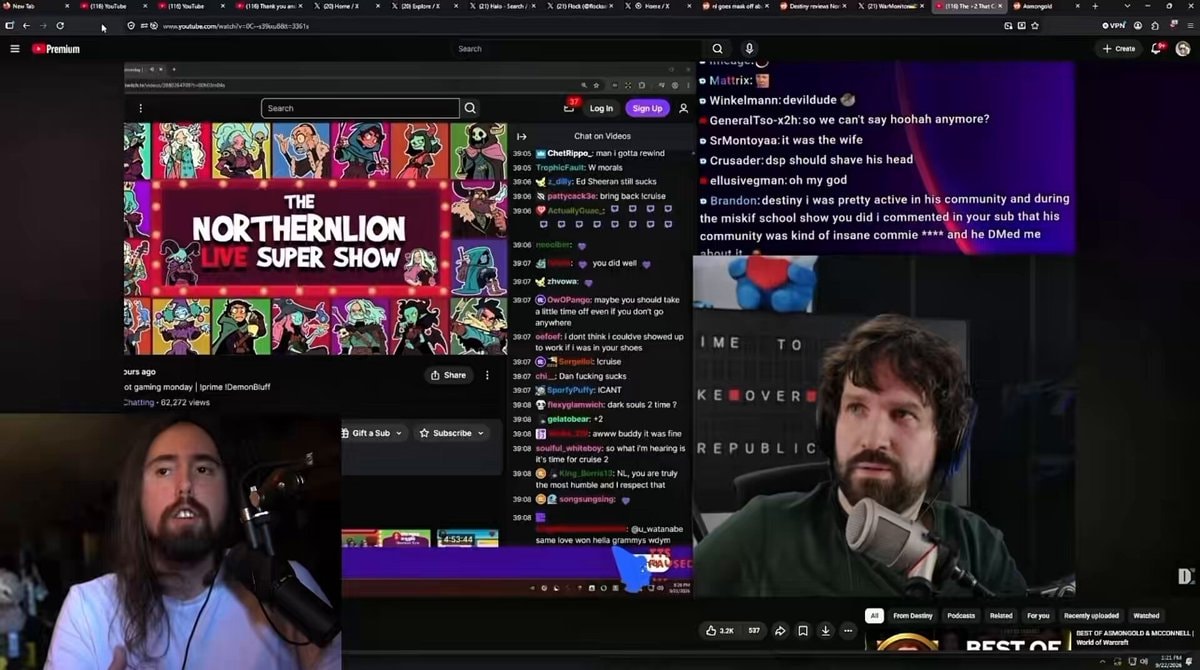 Asmongold defends Dan Gheesling