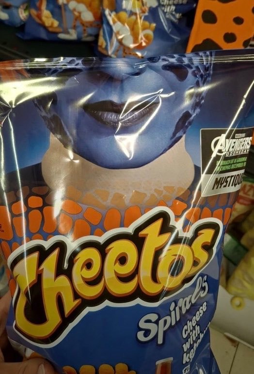 AVENGERS: DOOMSDAY x Cheetos Mystique flavor (photo 1 of 2)