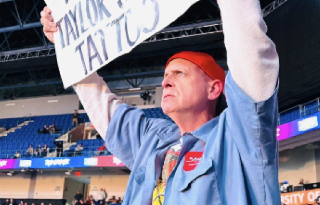Rick Achberger WWE Sign Guy