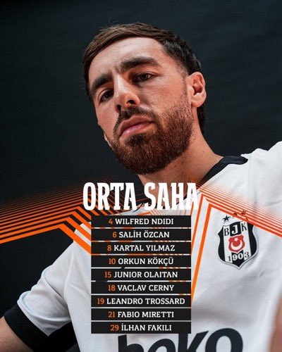 Beşiktaş Europa League squad (photo 3 of 4)
