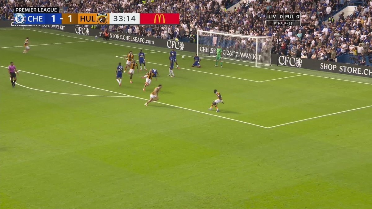 Tigers lead at Stamford Bridge