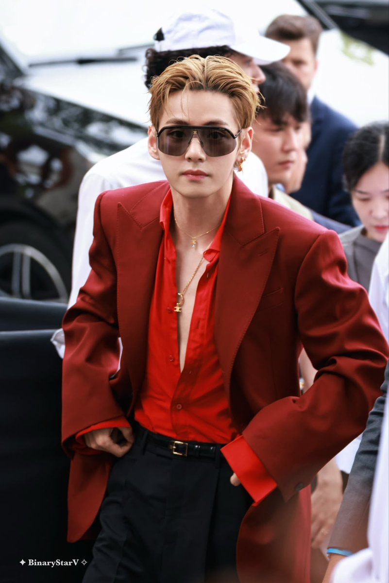 V at Celine show Vogue France phenomenon (photo 1 of 2)
