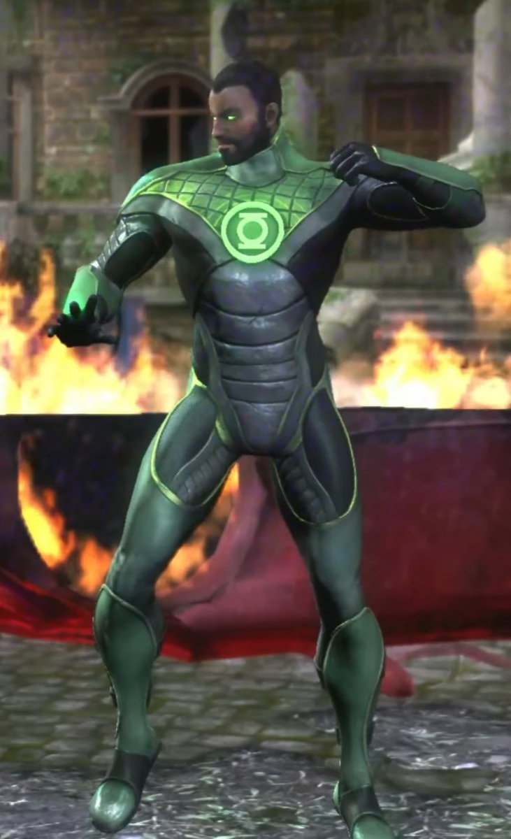 Green Lantern video game character model (photo 1 of 2)