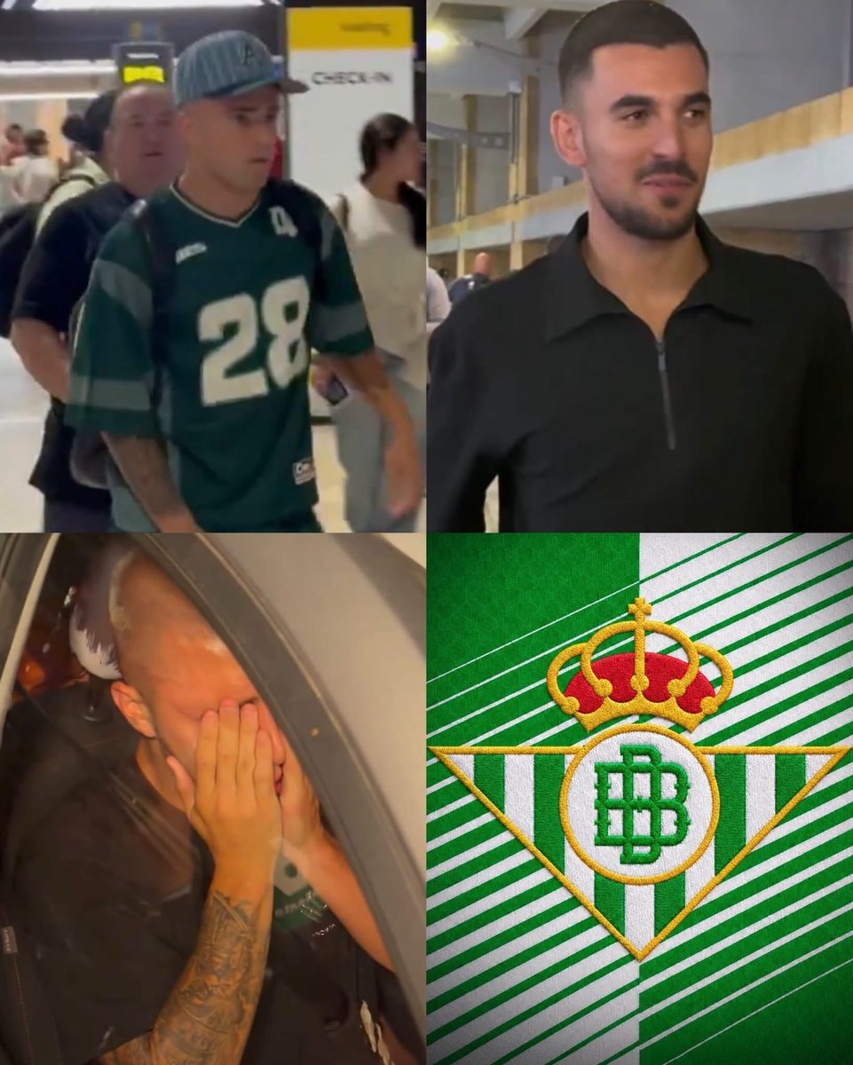 Pablo García meets Dani Ceballos at airport