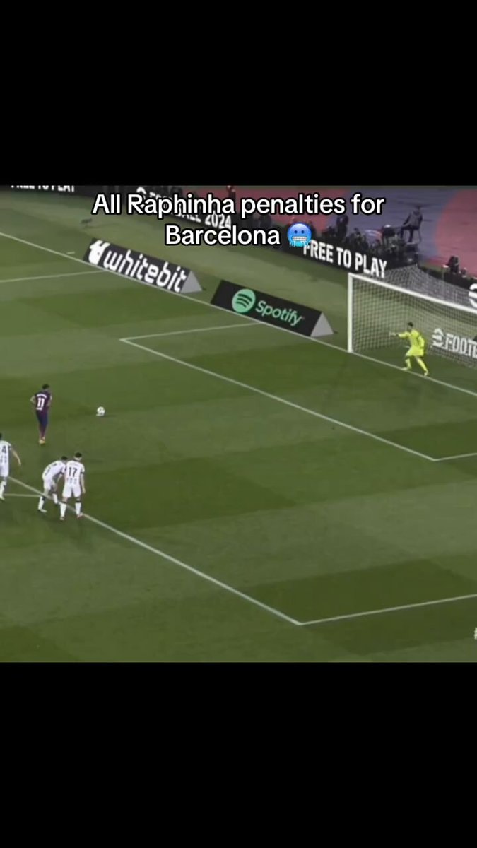 Raphinha penalty kick moment