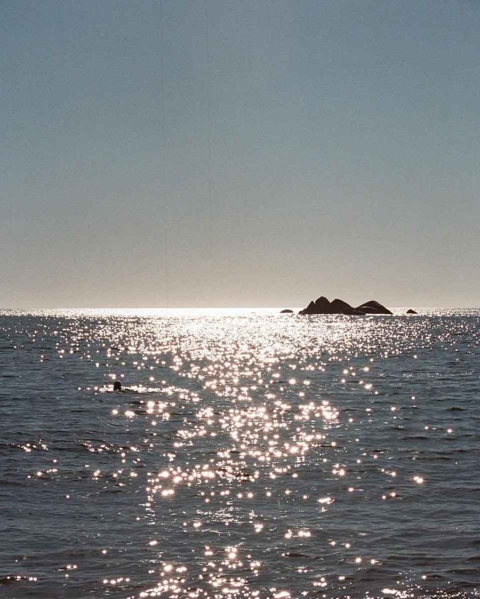 Sun glitter on ocean waves (photo 2 of 4)