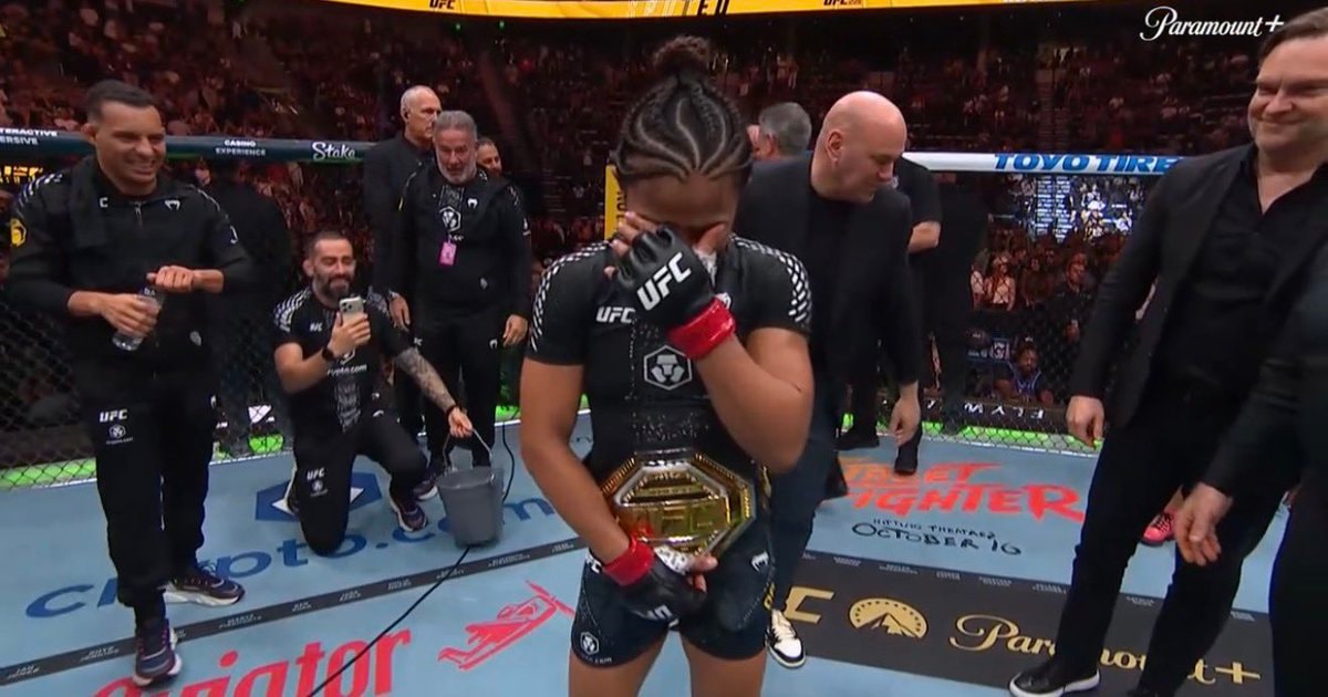 Natalia Silva championship moment