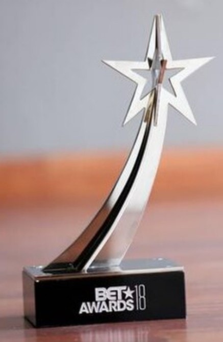 BET Awards 18 trophy