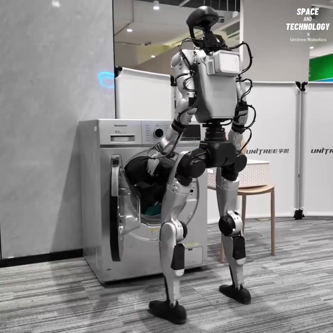 Unitree humanoid robot AI model
