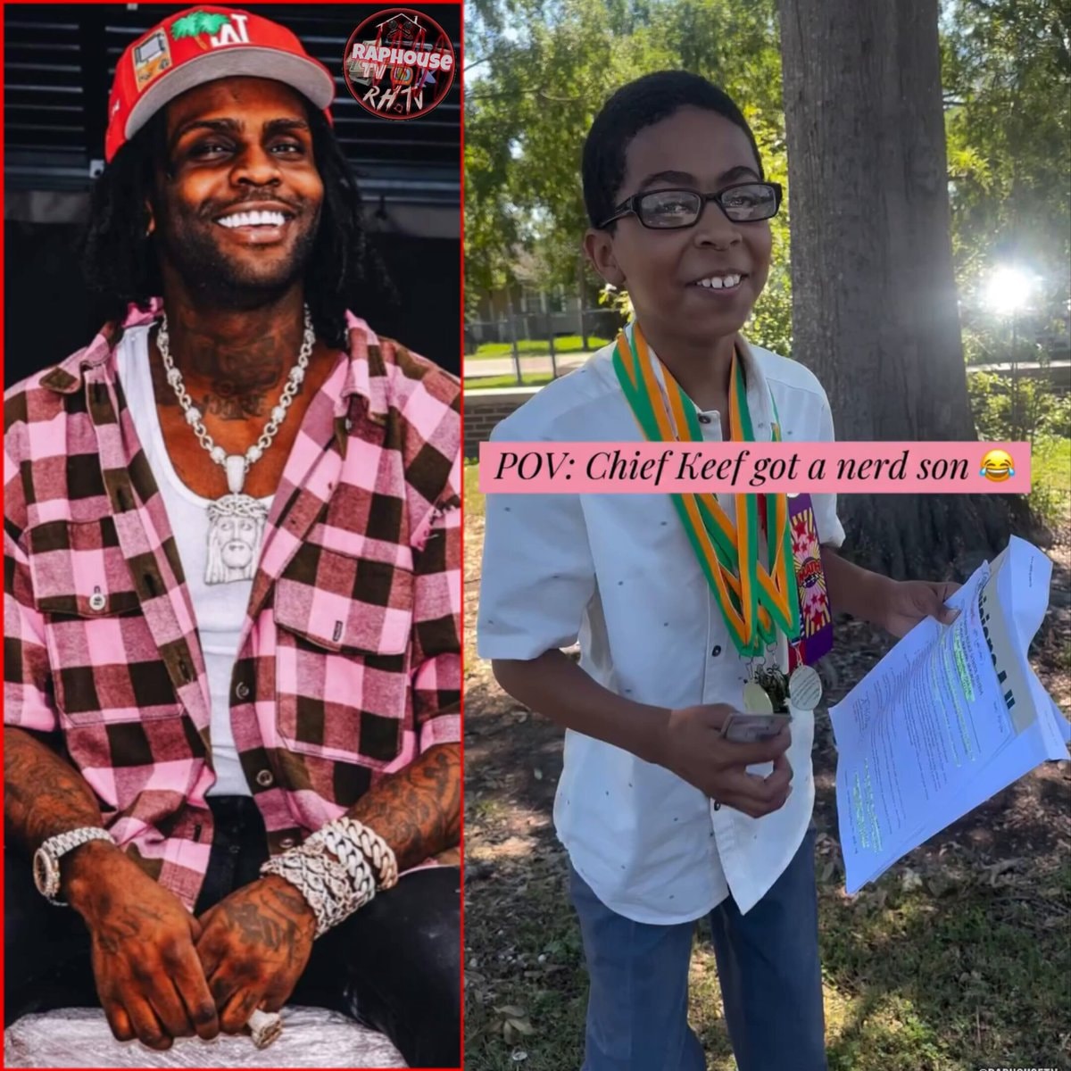 Chief Keef partner celebrates son's grades Chief Keef partner celebrates son's grades