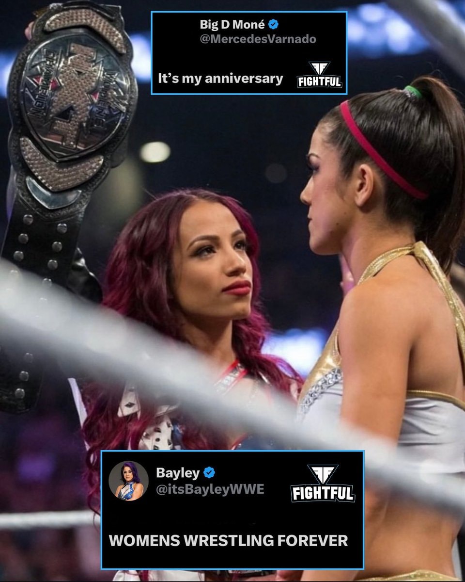 Mercedes Mone Bayley Brooklyn match anniversary (photo 1 of 2)