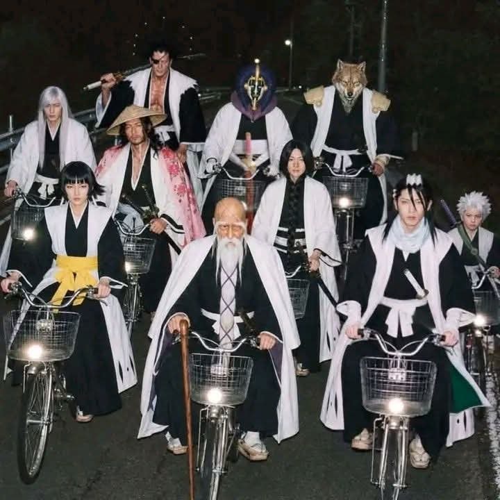 Bleach Shinigami night bike patrol Bleach Shinigami night bike patrol