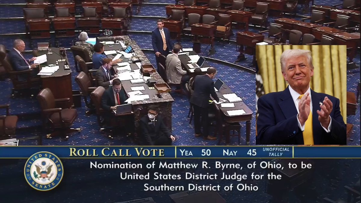 Matthew Byrne confirmed as Ohio District Judge