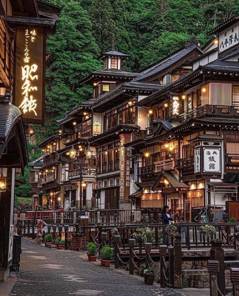 Yamagata Japan street scene