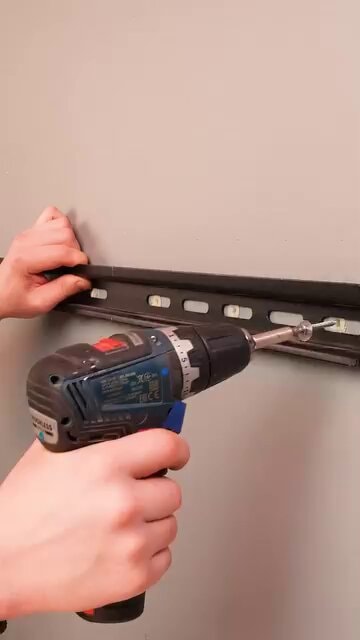 DIY TV wall mount