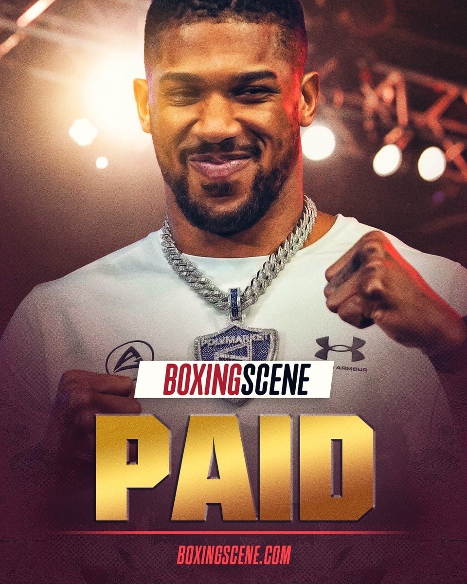 Anthony Joshua paid for Prenga fight