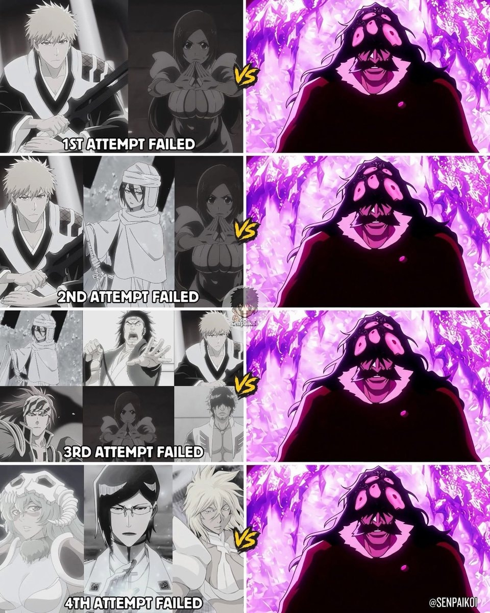 Yhwach Bleach meme