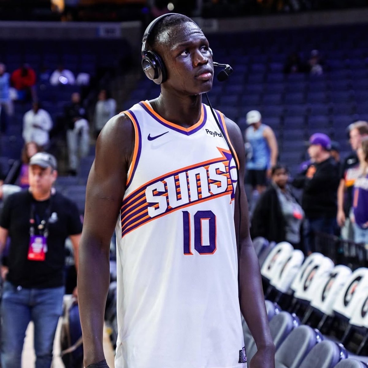 Khaman Maluach 19 points 11 rebounds