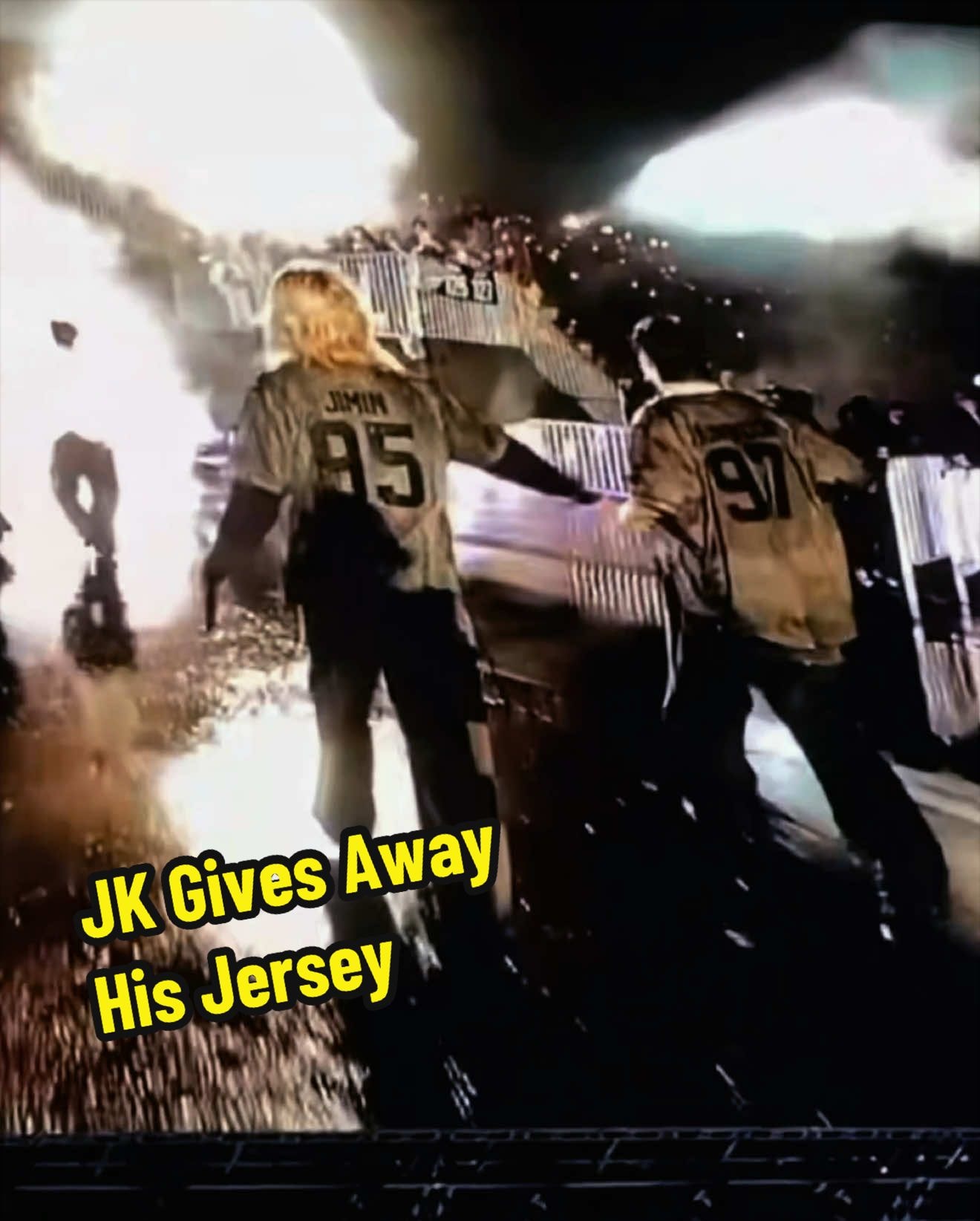 Jungkook Toronto jersey giveaway Jungkook Toronto jersey giveaway