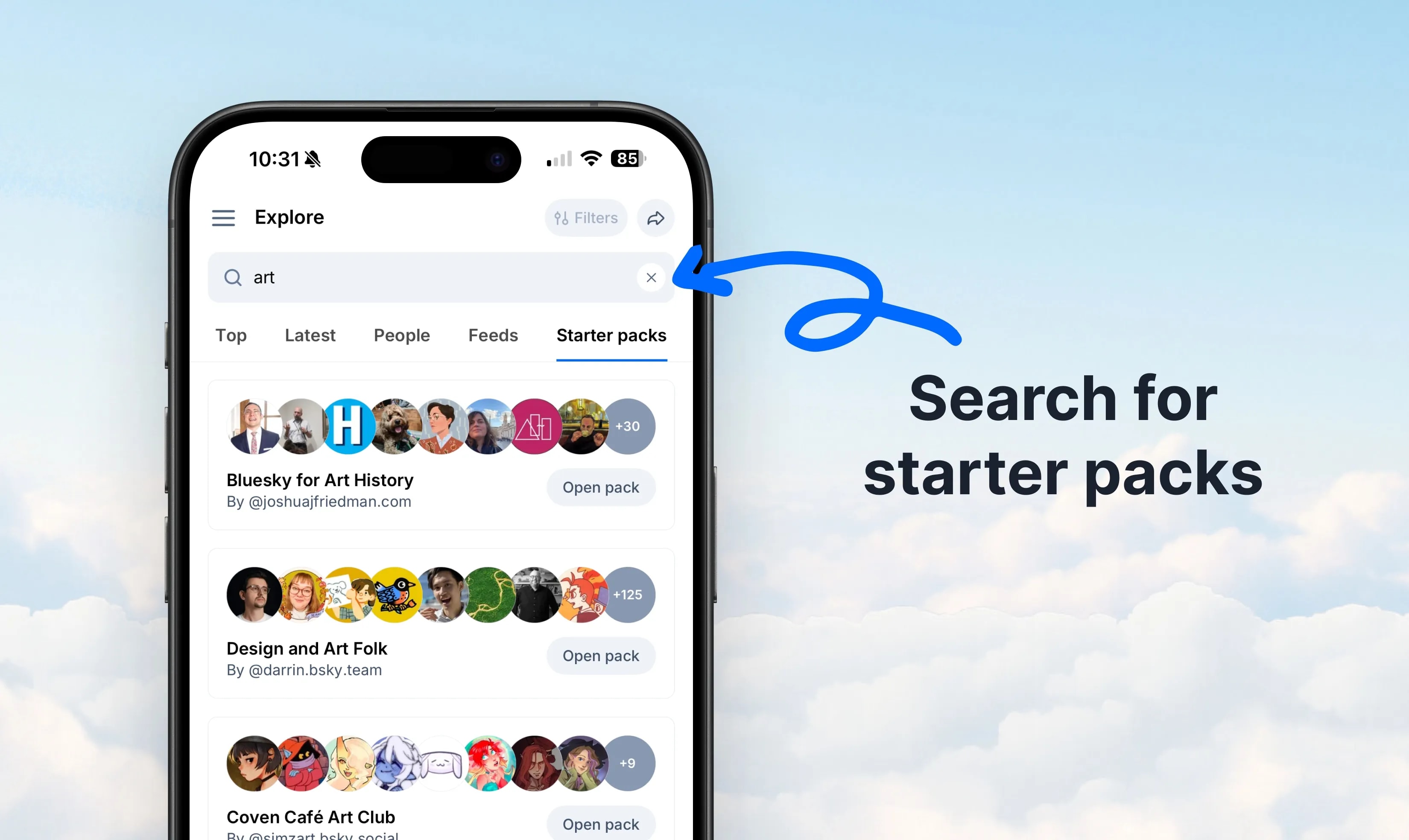 Starter Packs search in v1.132