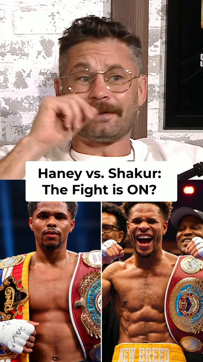 Devin Haney vs Shakur Stevenson talks Devin Haney vs Shakur Stevenson talks