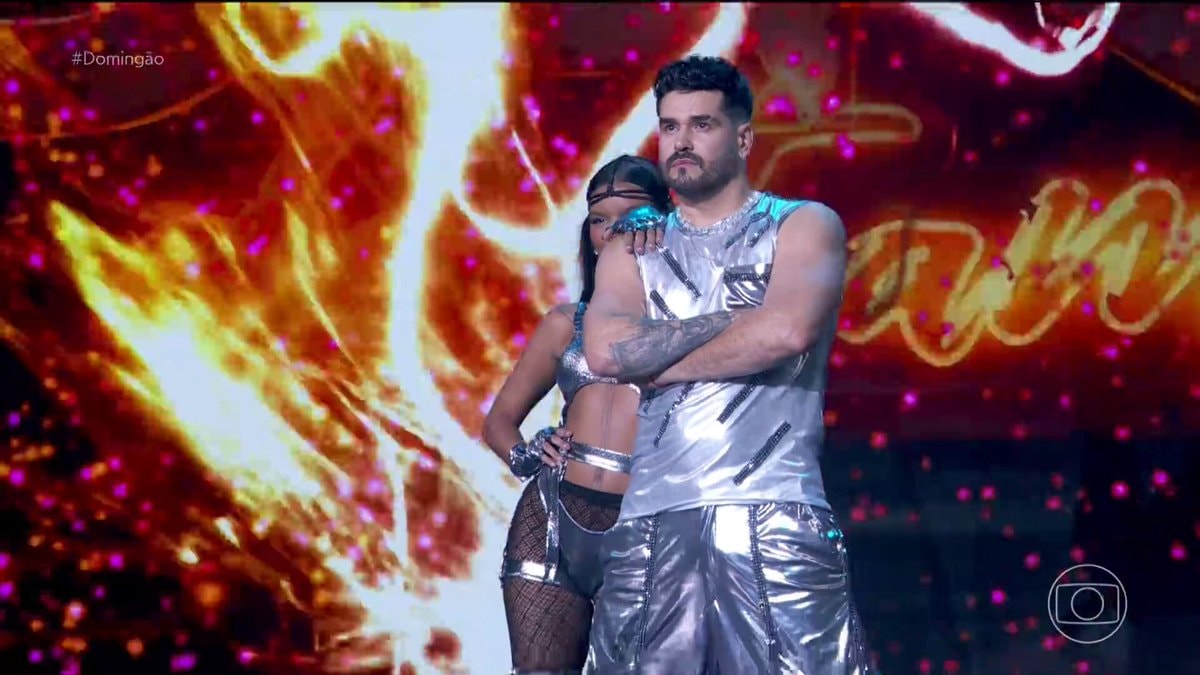 Mell Muzzle and Dani Norton no Dança dos Famosos
