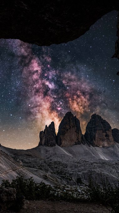 Milky Way from Italy Milky Way from Italy