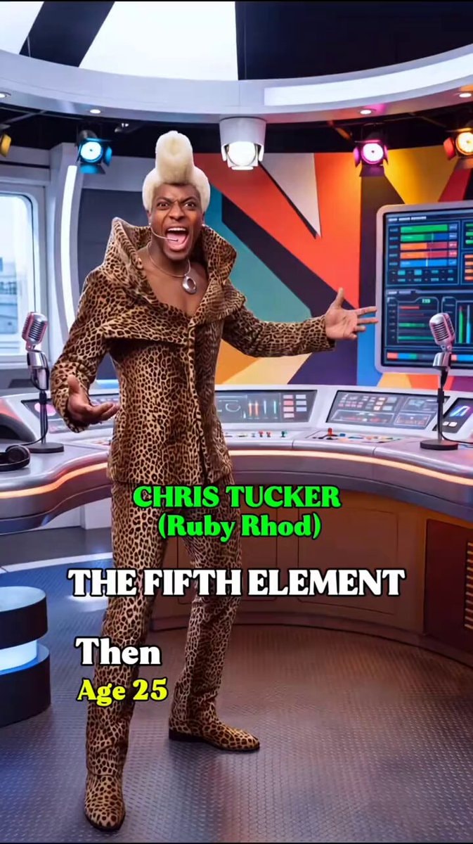 The Fifth Element Ruby Rhod Chris Tucker