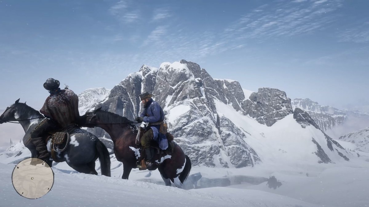 RDR2 snowy mountains RDR2 snowy mountains