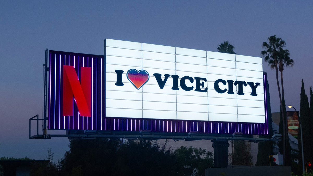 Netflix GTA 6 billboard