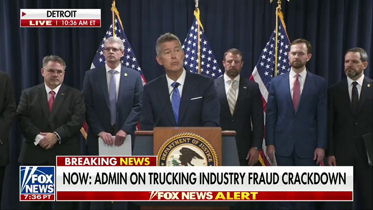 Sean Duffy trucking crackdown Sean Duffy trucking crackdown