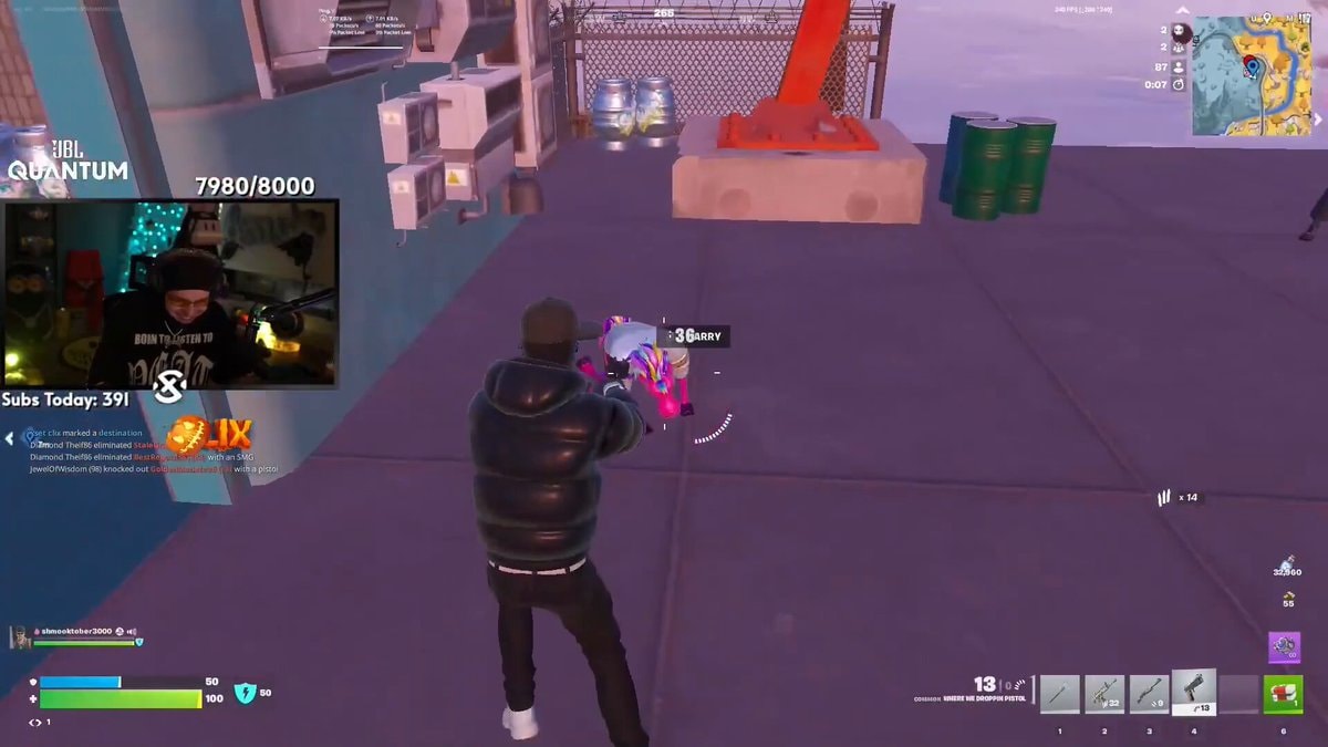 Yeat Fortnite NPC interaction Yeat Fortnite NPC interaction