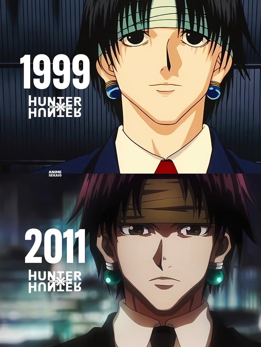 Chrollo Lucilfer older vs newer