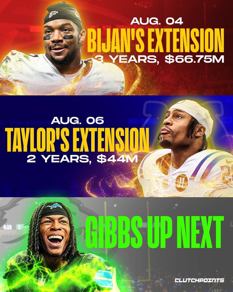 Taylor Robinson Gibbs running back extensions