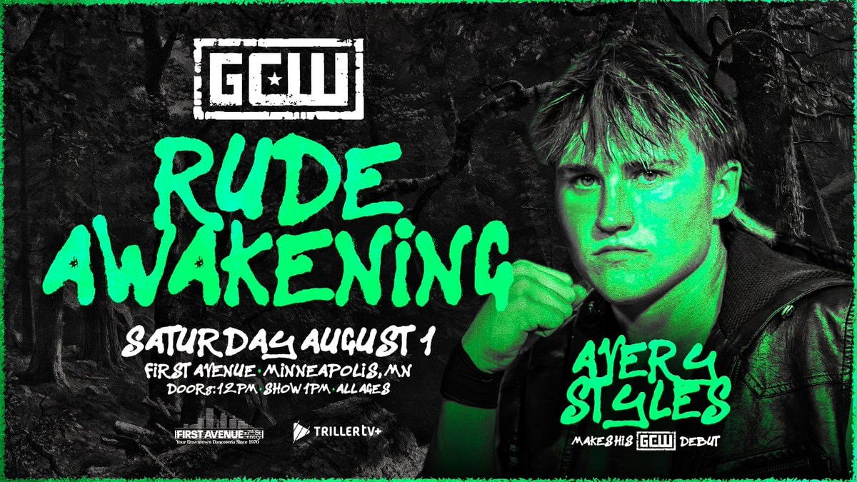 Avery Styles GCW debut July 31 Omaha (photo 2 of 2)