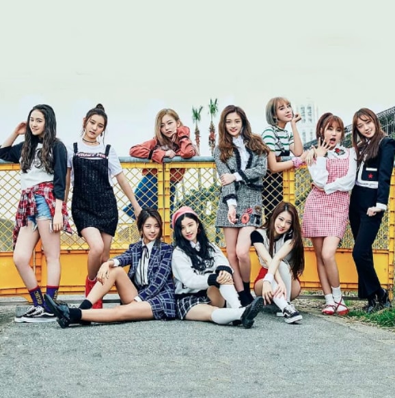 pristin photo shoot