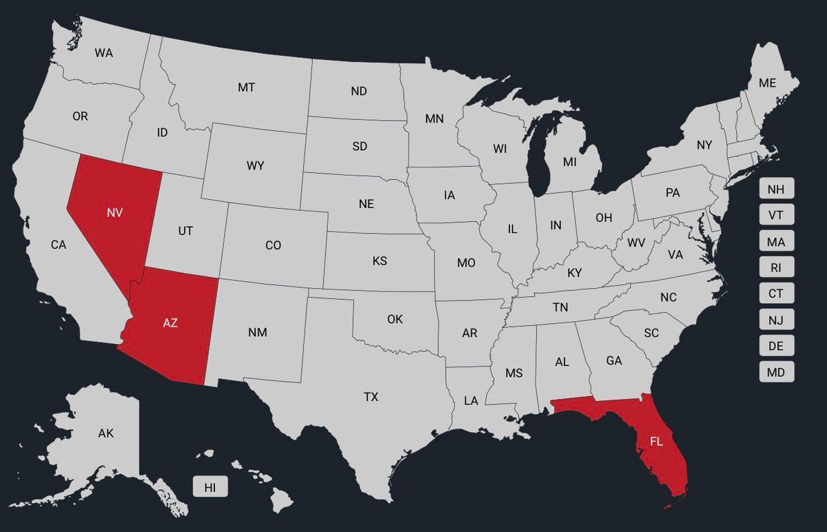 US map showing red states US map showing red states