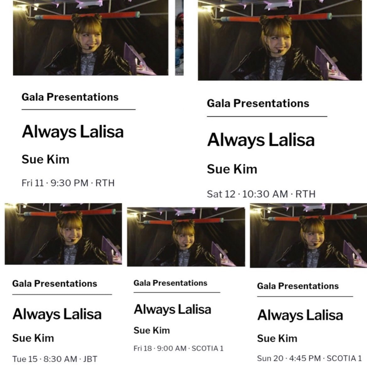 LISA ALWAYS LALISA TIFF screenings (photo 3 of 3)