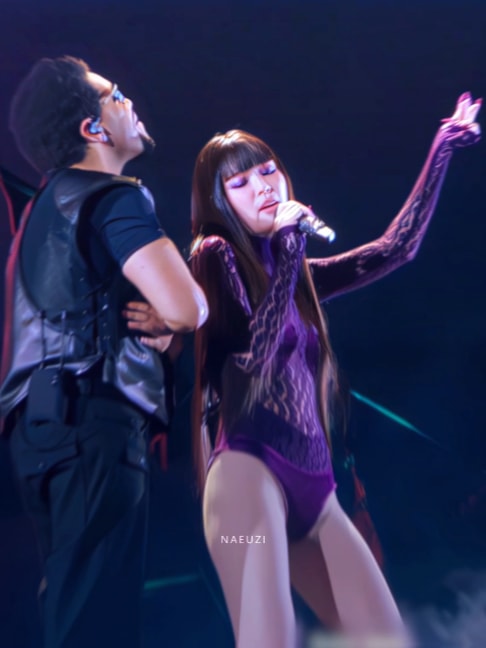 JENNIE KIM and The Weeknd Seoul Edit