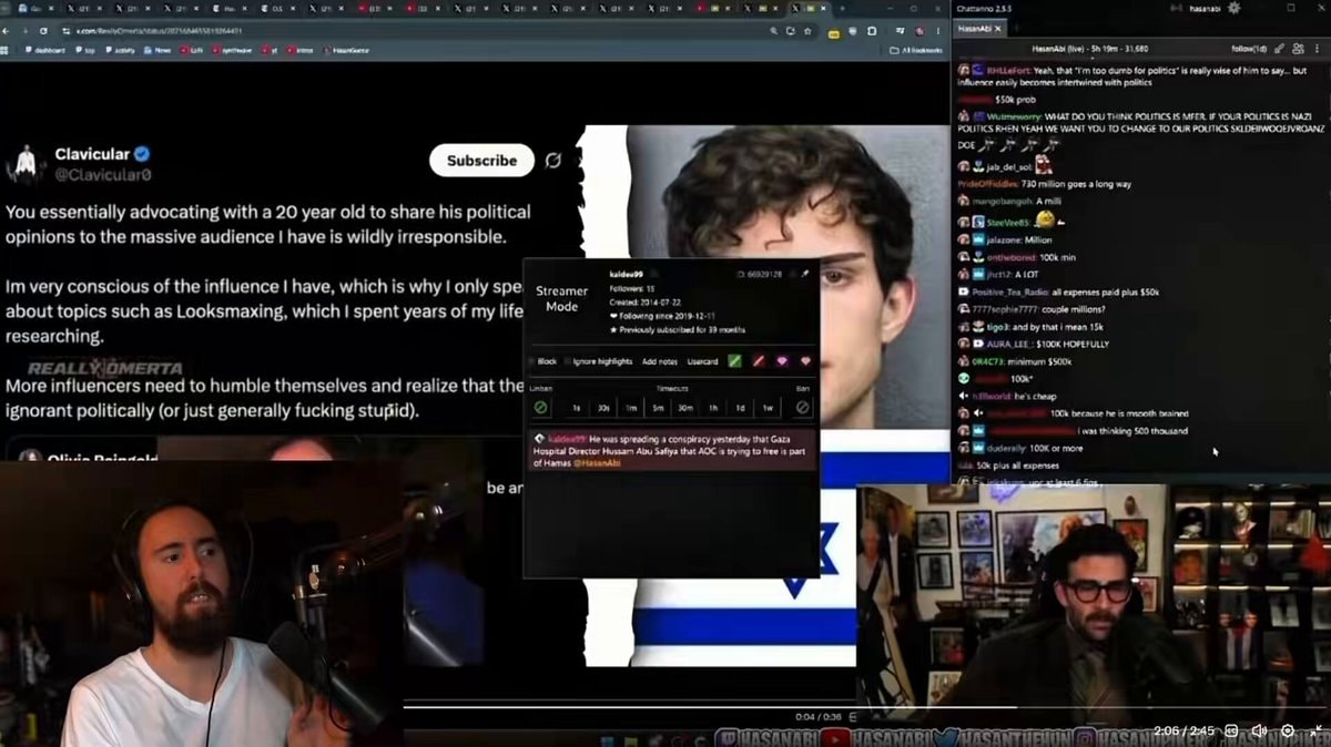 Asmongold vs Hasan debate